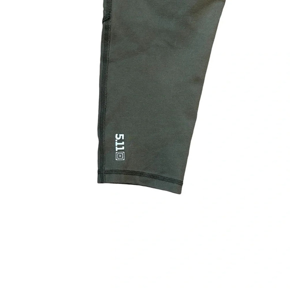 5.11 Tactical Women’s Raven Range Cropped Leggings in Olive Green Size XL - Picture 8 of 9